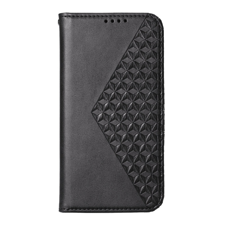For Redmi K70 Ultra Cubic Grid Calf Texture Magnetic Leather Phone Case