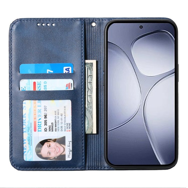 For Redmi K70 Ultra Cubic Grid Calf Texture Magnetic Leather Phone Case