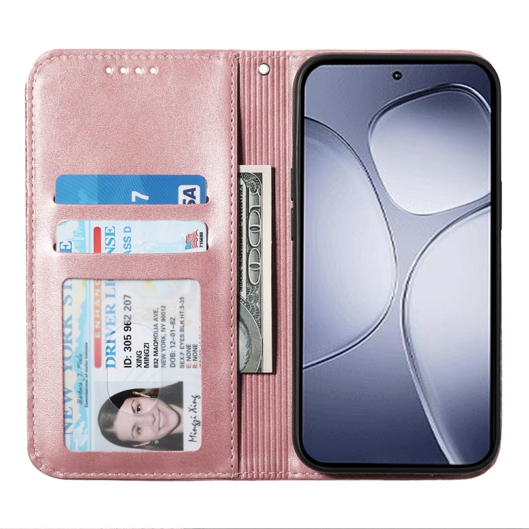 For Redmi K70 Ultra Cubic Grid Calf Texture Magnetic Leather Phone Case