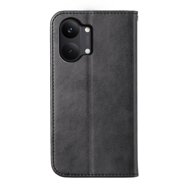 For Redmi Turbo 5 Max 5G / Poco X8 Pro Max 5G Cubic Grid Calf Texture Magnetic Leather Phone Case