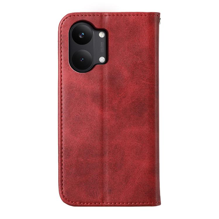 For Redmi Turbo 5 Max 5G / Poco X8 Pro Max 5G Cubic Grid Calf Texture Magnetic Leather Phone Case