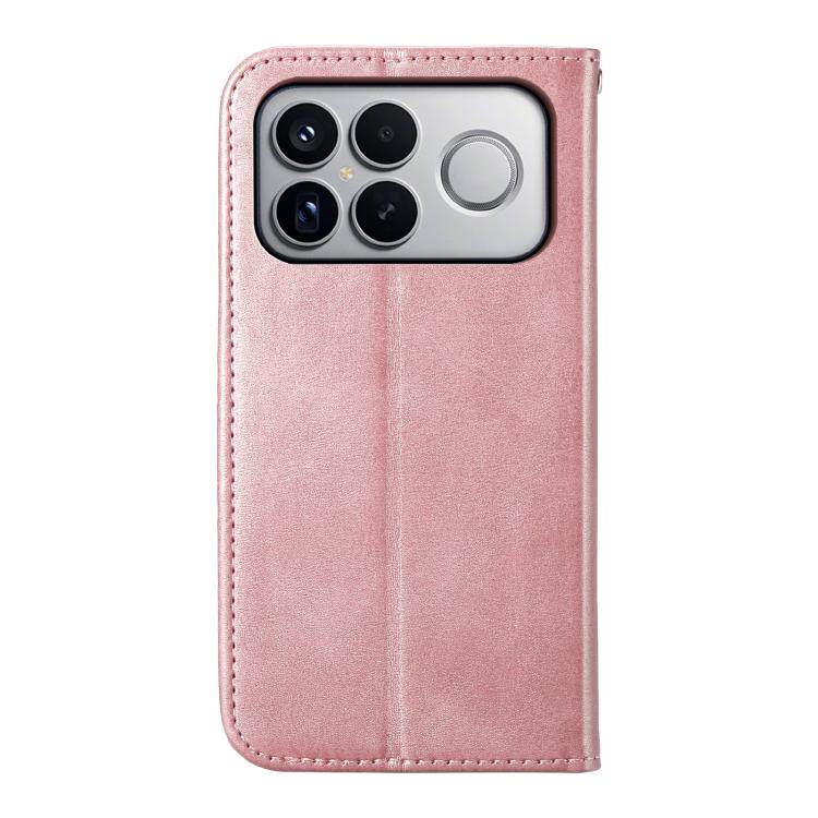 For Redmi K90 Pro Max / Poco F8 Ultra 5G Cubic Grid Calf Texture Magnetic Leather Phone Case