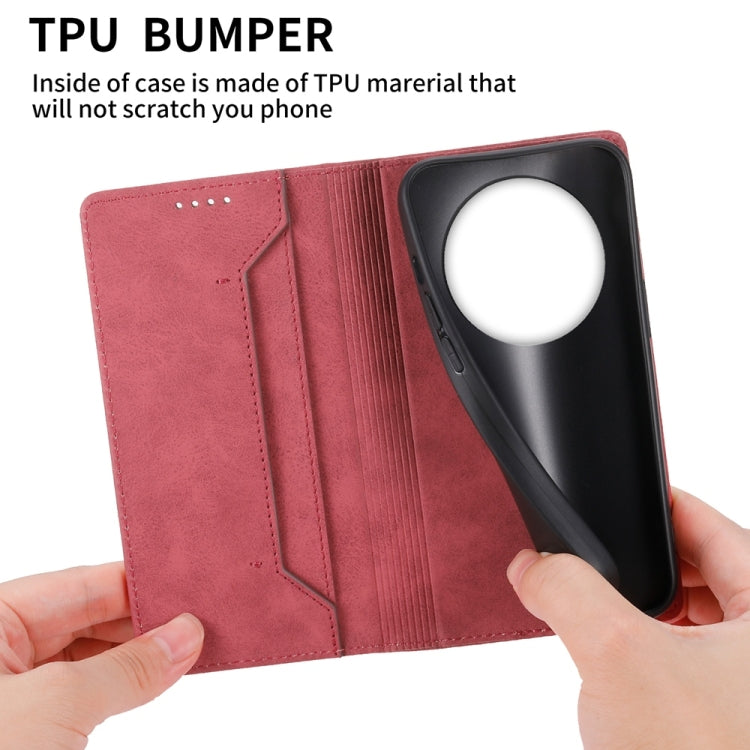 For Realme 13 Pro / 13 Pro+ Global Business Solid Color Magnetic RFID Leather Phone Case