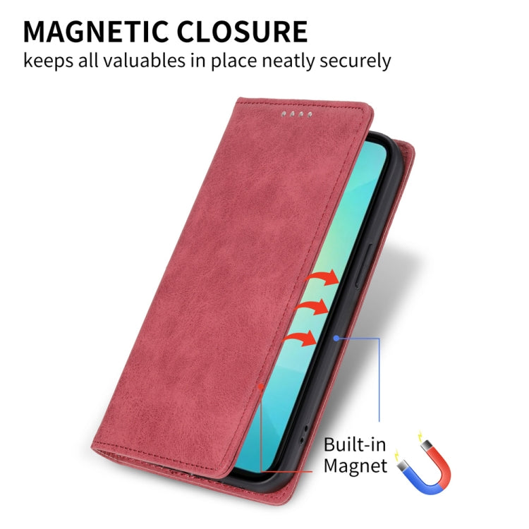 For Samsung Galaxy A06 4G / 5G / A07 4G Business Solid Color Magnetic RFID Leather Phone Case