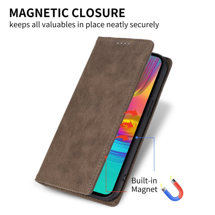 For Samsung Galaxy A26 5G / A16 / A17 4G Business Solid Color Magnetic RFID Leather Phone Case