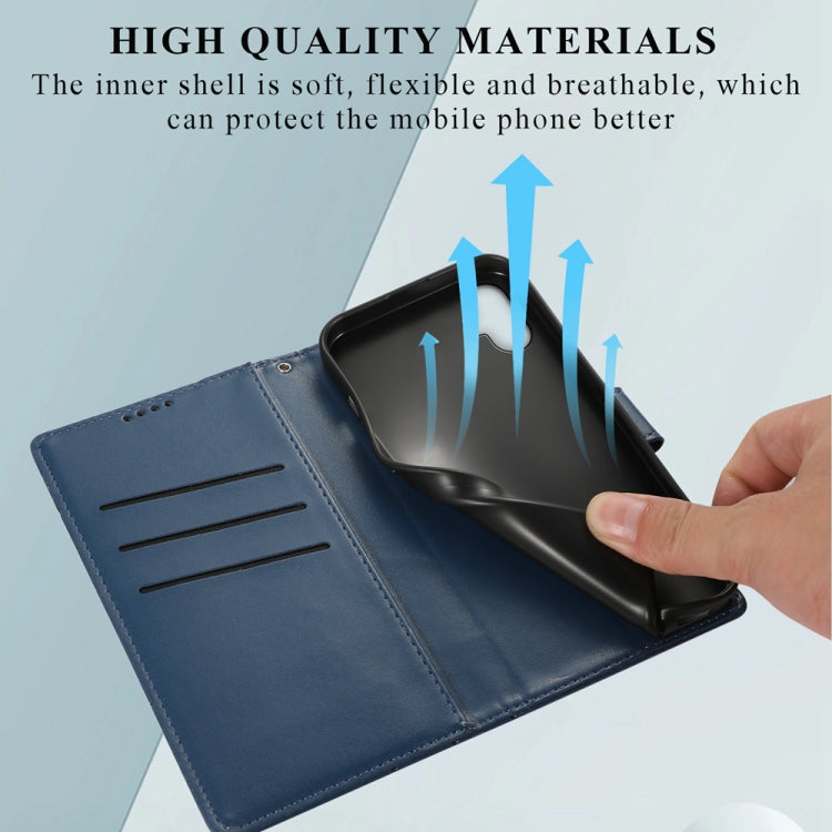 For Samsung Galaxy A06 4G / 5G / A07 4G PU Genuine Leather Texture Embossed Line Phone Case