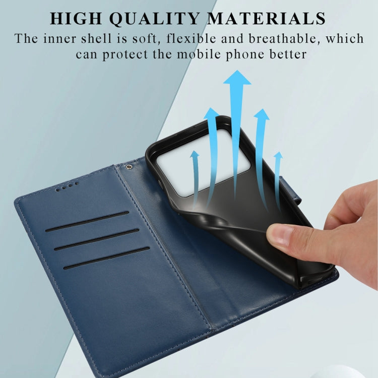 For Redmi K70 Ultra PU Genuine Leather Texture Embossed Line Phone Case