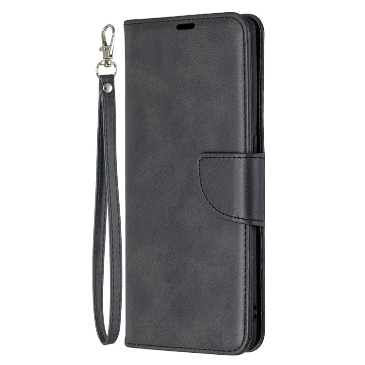 For OPPO Find X2 Pro Retro Lambskin Texture Pure Color Horizontal Flip PU Leather Case, with Holder & Card Slots & Wallet & Lanyard