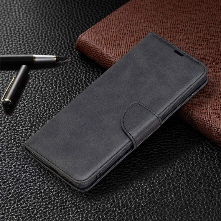 For OPPO Find X2 Pro Retro Lambskin Texture Pure Color Horizontal Flip PU Leather Case, with Holder & Card Slots & Wallet & Lanyard
