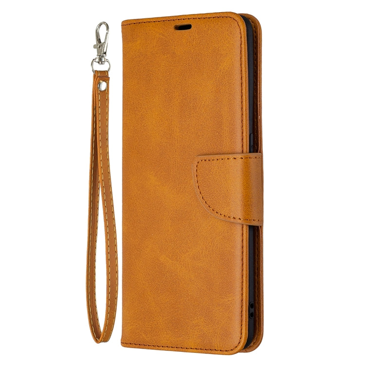 For OPPO Find X2 Pro Retro Lambskin Texture Pure Color Horizontal Flip PU Leather Case, with Holder & Card Slots & Wallet & Lanyard