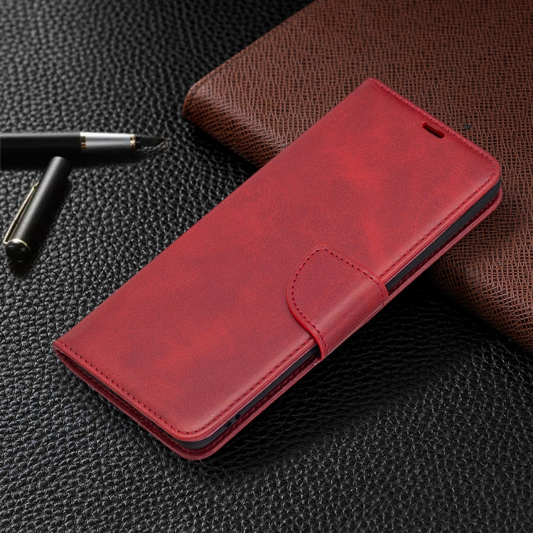 For OPPO Find X2 Pro Retro Lambskin Texture Pure Color Horizontal Flip PU Leather Case, with Holder & Card Slots & Wallet & Lanyard