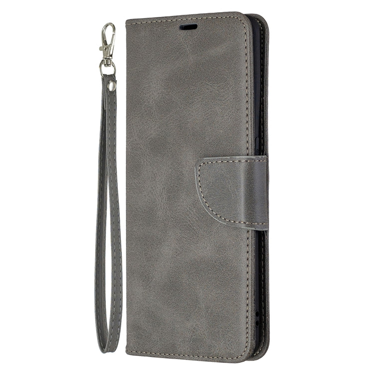 For OPPO Find X2 Pro Retro Lambskin Texture Pure Color Horizontal Flip PU Leather Case, with Holder & Card Slots & Wallet & Lanyard