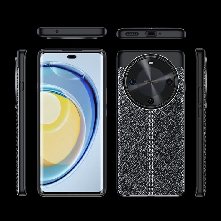 For Huawei Maimang 30 Litchi Texture TPU Shockproof Phone Case - Black