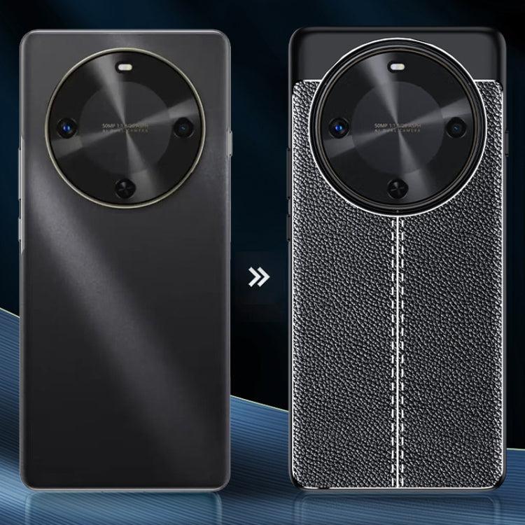 For Huawei Maimang 30 Litchi Texture TPU Shockproof Phone Case - Black