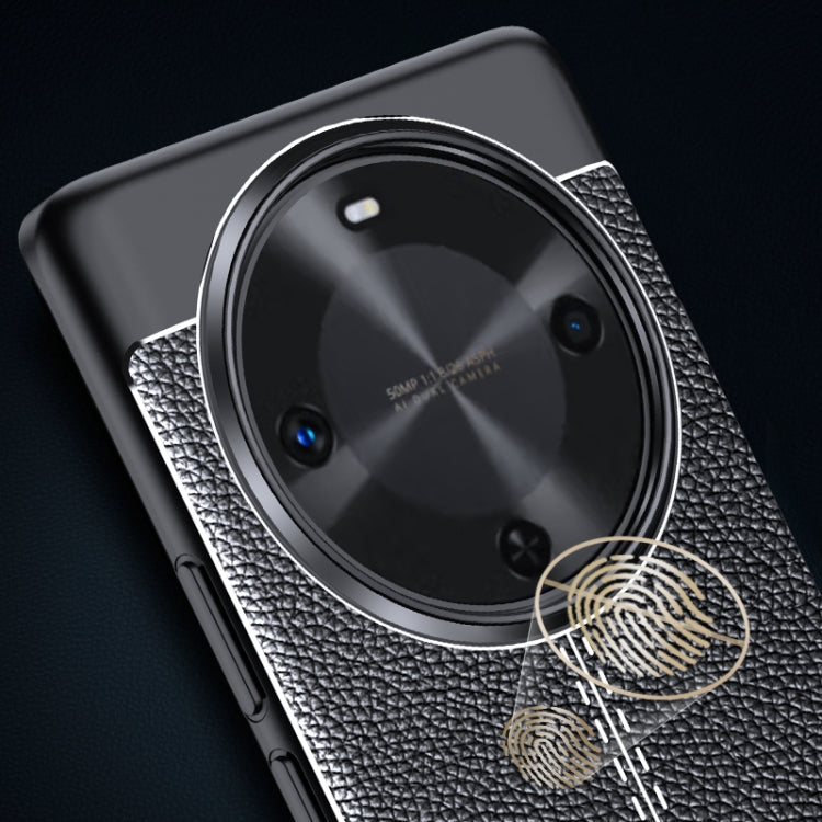 For Huawei Maimang 30 Litchi Texture TPU Shockproof Phone Case - Black