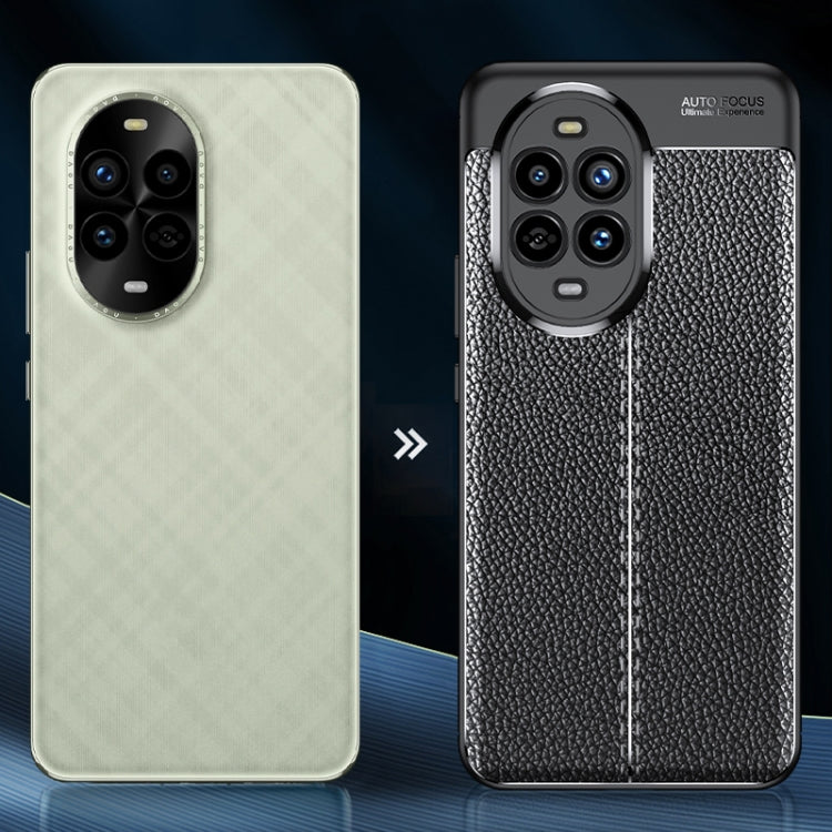 For Huawei nova 13 Pro Litchi Texture TPU Shockproof Phone Case - Black