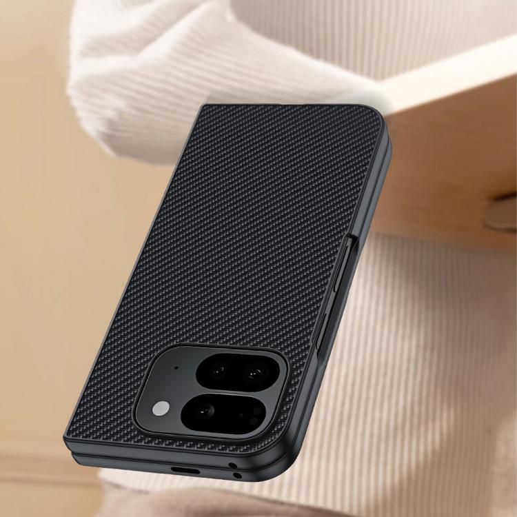 For Google Pixel 10 Pro Fold Ultra-thin Carbon Fiber Texture Printing Phone Case