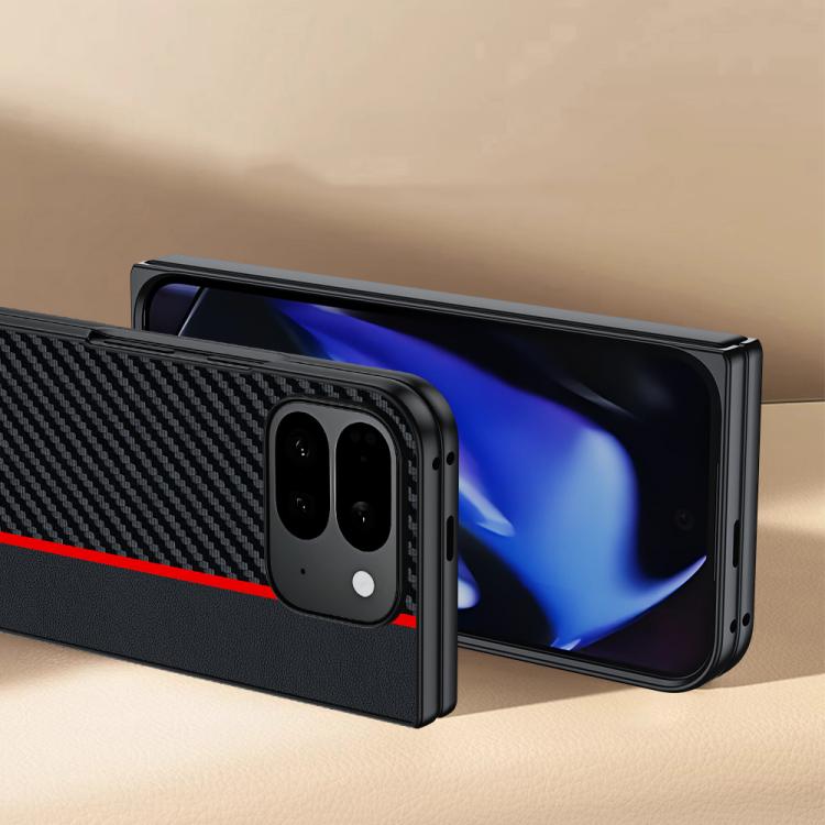 For Google Pixel 10 Pro Fold Ultra-thin Carbon Fiber Texture Printing Phone Case
