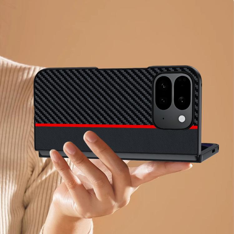 For Google Pixel 10 Pro Fold Ultra-thin Carbon Fiber Texture Printing Phone Case