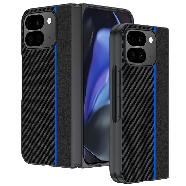 For Google Pixel 10 Pro Fold Ultra-thin Carbon Fiber Texture Printing Phone Case
