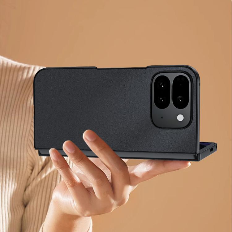 For Google Pixel 10 Pro Fold Ultra-thin Plain Skin Leather Phone Case