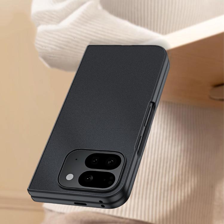 For Google Pixel 10 Pro Fold Ultra-thin Plain Skin Leather Phone Case