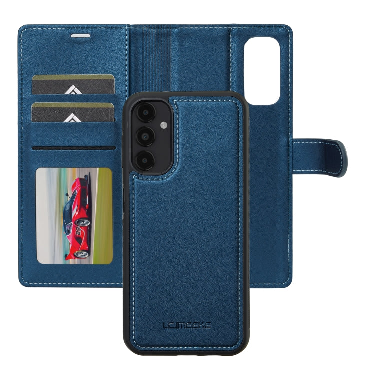 For Samsung Galaxy A14 4G / A14 5G LC.IMEEKE L2 Series Detachable Magsafe PU Phone Case with Lanyard