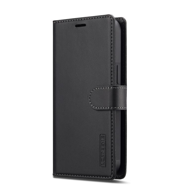 For iPhone 16e / 17e LC.IMEEKE L2 Series Detachable Magsafe PU Phone Case with Lanyard
