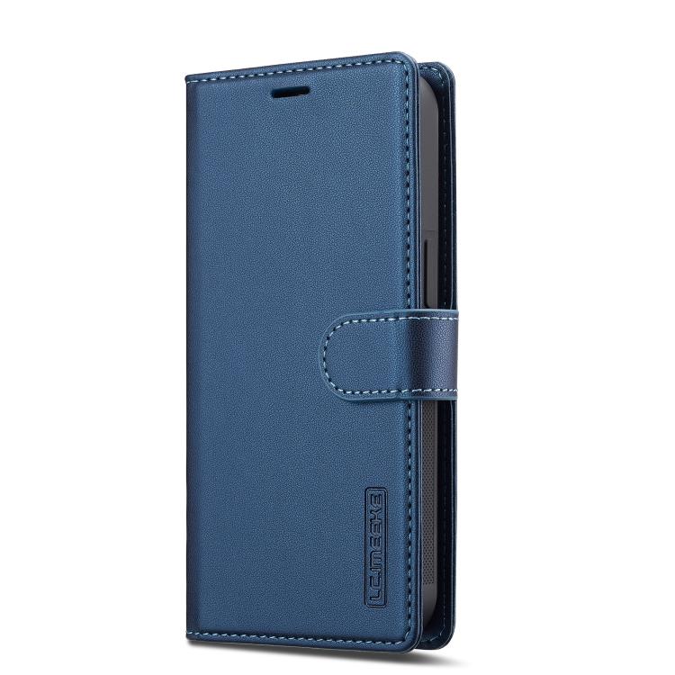 For iPhone 16e / 17e LC.IMEEKE L2 Series Detachable Magsafe PU Phone Case with Lanyard