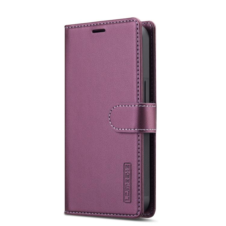For iPhone 16e / 17e LC.IMEEKE L2 Series Detachable Magsafe PU Phone Case with Lanyard