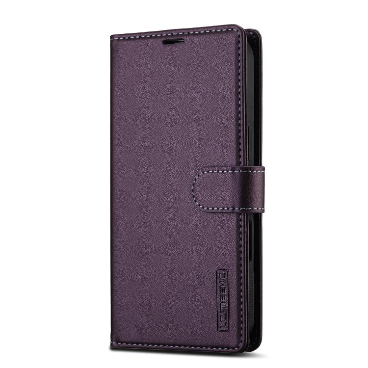 For iPhone Air LC.IMEEKE L2 Series Detachable Magsafe PU Phone Case with Lanyard