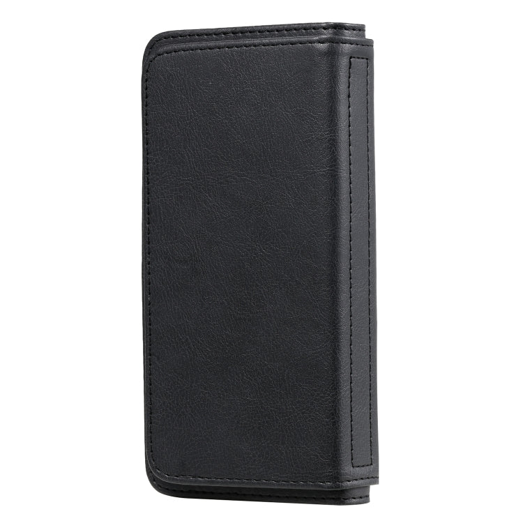For Samsung Galaxy S10e Multifunctional Magnetic Copper Buckle Horizontal Flip Solid Color Leather Case with 10 Card Slots & Wallet & Holder & Photo Frame