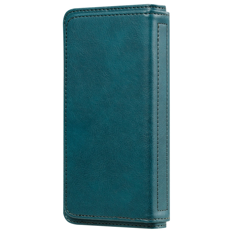 For Samsung Galaxy S20 5G Multifunctional Magnetic Copper Buckle Horizontal Flip Solid Color Leather Case with 10 Card Slots & Wallet & Holder & Photo Frame