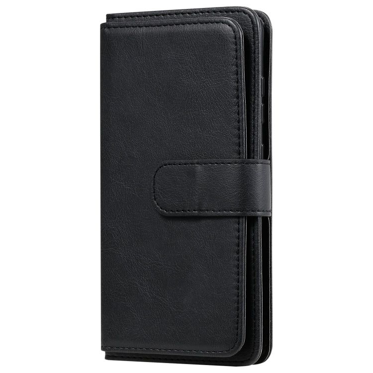 For Samsung Galaxy S20 5G Multifunctional Magnetic Copper Buckle Horizontal Flip Solid Color Leather Case with 10 Card Slots & Wallet & Holder & Photo Frame