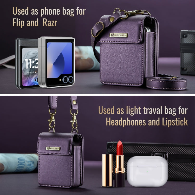 For Samsung Z Flip Series CaseMe Me50 Mini Lanyard Universal Bag