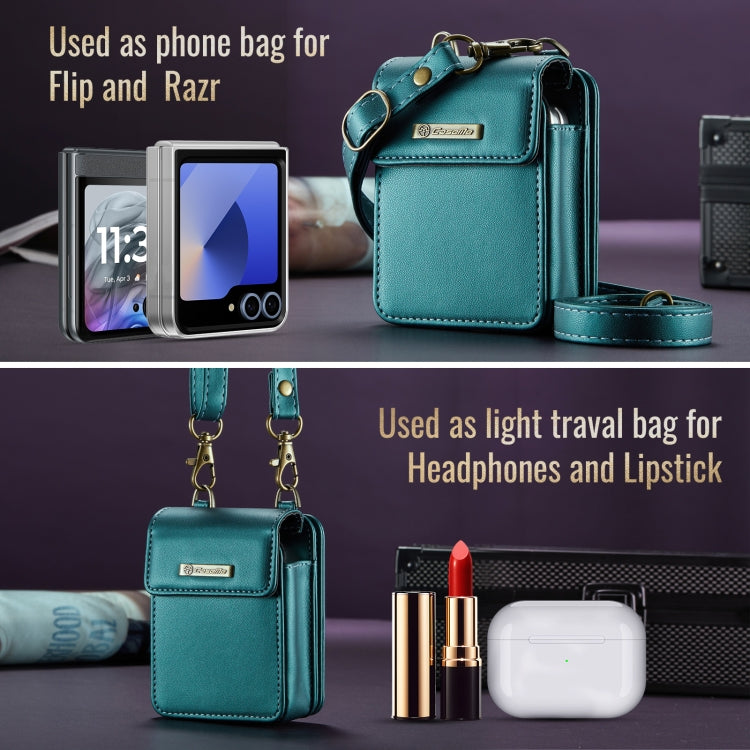 For Samsung Z Flip Series CaseMe Me50 Mini Lanyard Universal Bag