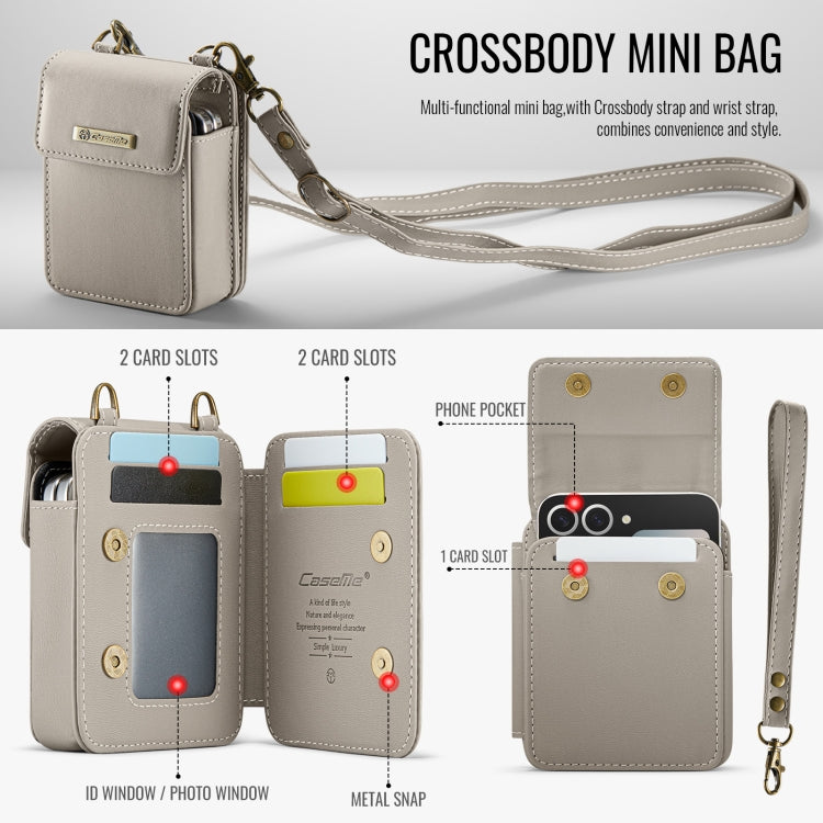 For Samsung Z Flip Series CaseMe Me50 Mini Lanyard Universal Bag