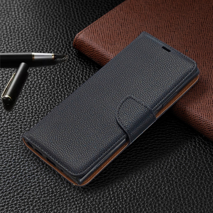 For Samsung Galaxy Note20 Ultra Litchi Texture Pure Color Horizontal Flip Leather Case with Holder & Card Slots & Wallet & Lanyard