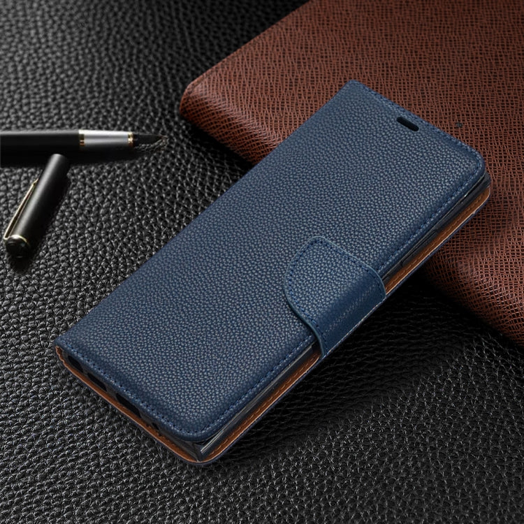 For Samsung Galaxy Note20 Ultra Litchi Texture Pure Color Horizontal Flip Leather Case with Holder & Card Slots & Wallet & Lanyard