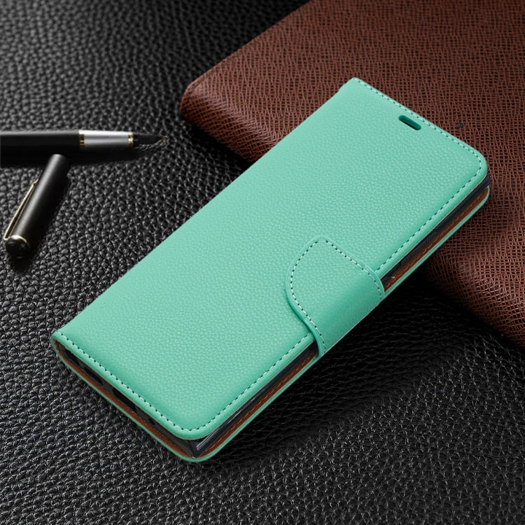 For Samsung Galaxy Note20 Ultra Litchi Texture Pure Color Horizontal Flip Leather Case with Holder & Card Slots & Wallet & Lanyard