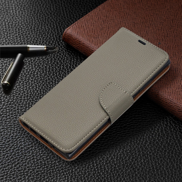 For Samsung Galaxy Note20 Ultra Litchi Texture Pure Color Horizontal Flip Leather Case with Holder & Card Slots & Wallet & Lanyard