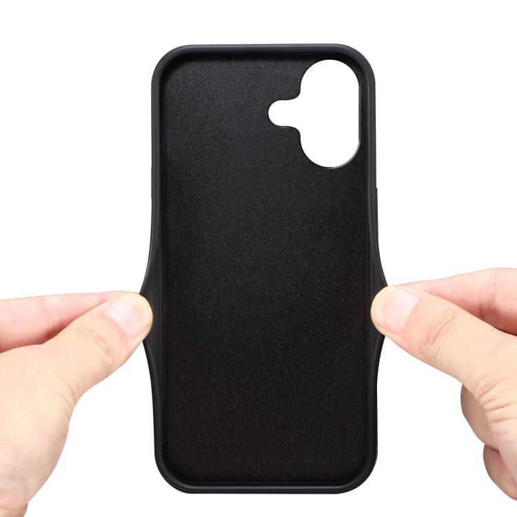 For iPhone 17 Denior D06 PU Back Cover Card Slot Holder Phone Case