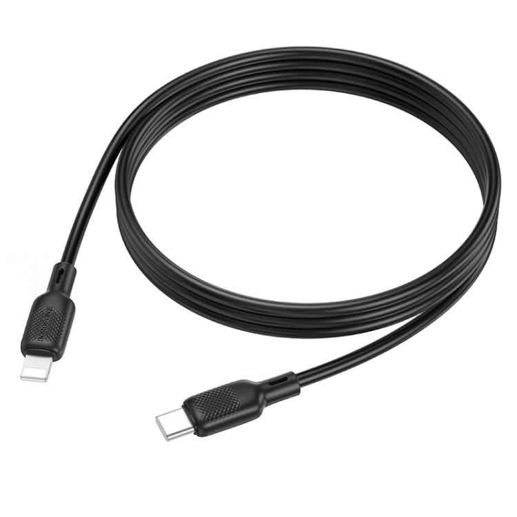 BOROFONE BX113 PD 27W USB-C / Type-C to 8 Pin Silicone Charging Data Cable, Length:1m