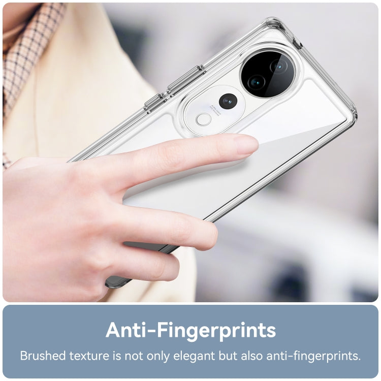 For vivo S19 Pro Colorful Series Acrylic Hybrid TPU Phone Case