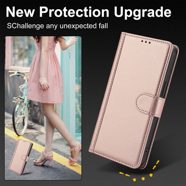 For iPhone 7 Plus / 8 Plus Skin Feel Pure Color Card Slots Leather Phone Case with Dual Lanyard