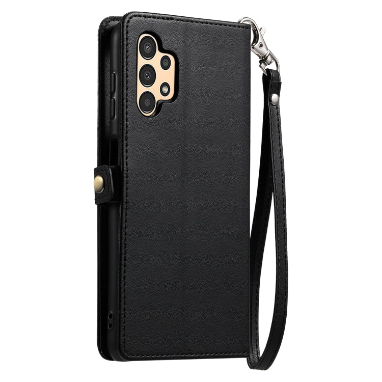 For Samsung Galaxy A32 5G / M32 5G Wallet Multi-card Slot Leather Phone Case with Lanyard