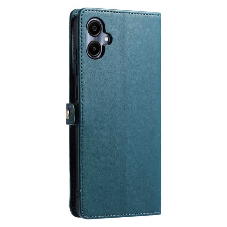 For Samsung Galaxy A07 4G Wallet Multi-card Slot Leather Phone Case with Lanyard