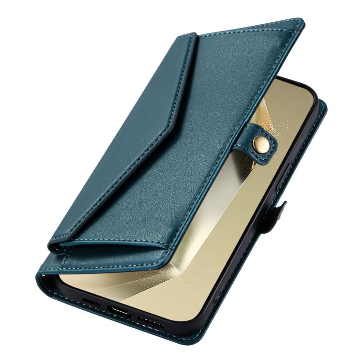 For Samsung Galaxy A17 5G Wallet Multi-card Slot Leather Phone Case with Lanyard