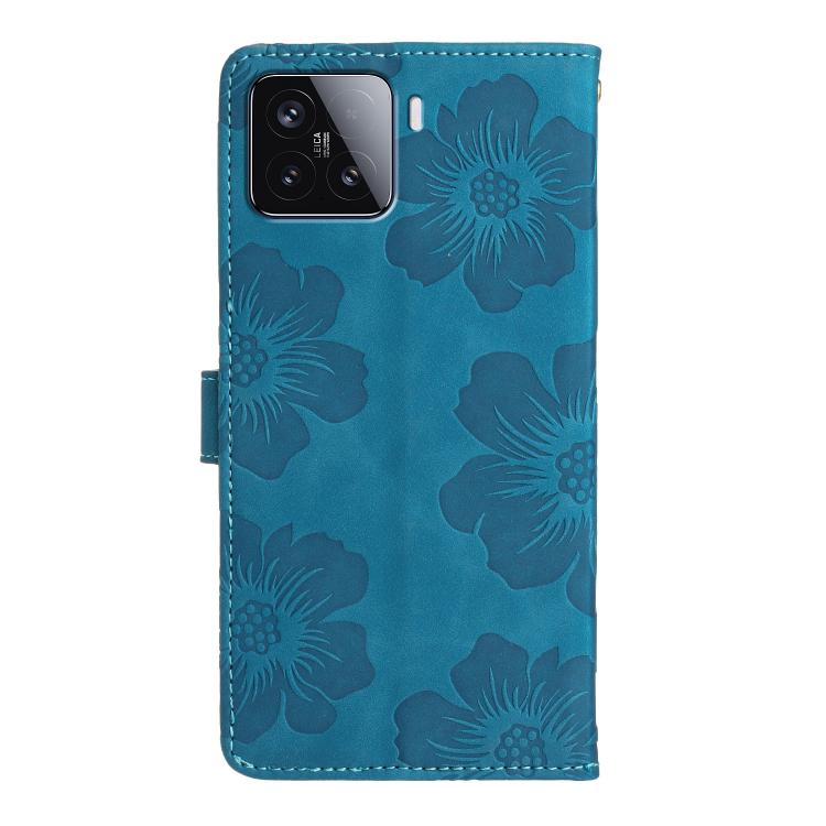 For Redmi 15 5G / 4G EU 171mm Flower Embossing Pattern Leather Phone Case