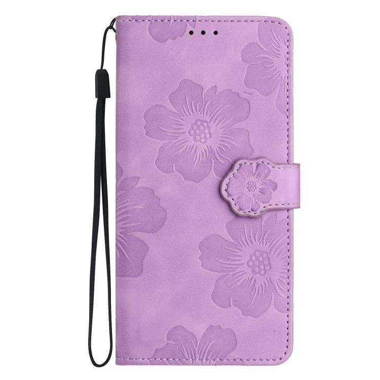 For Redmi 15T Pro 5G Flower Embossing Pattern Leather Phone Case